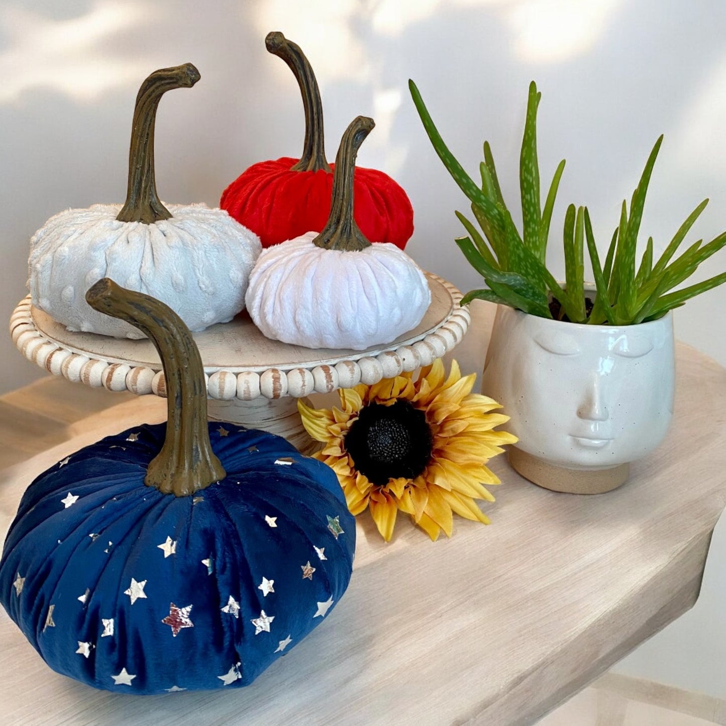 PUMPKIN SET of 4 - CREATE YOUR OWN SET - MIX and MATCH