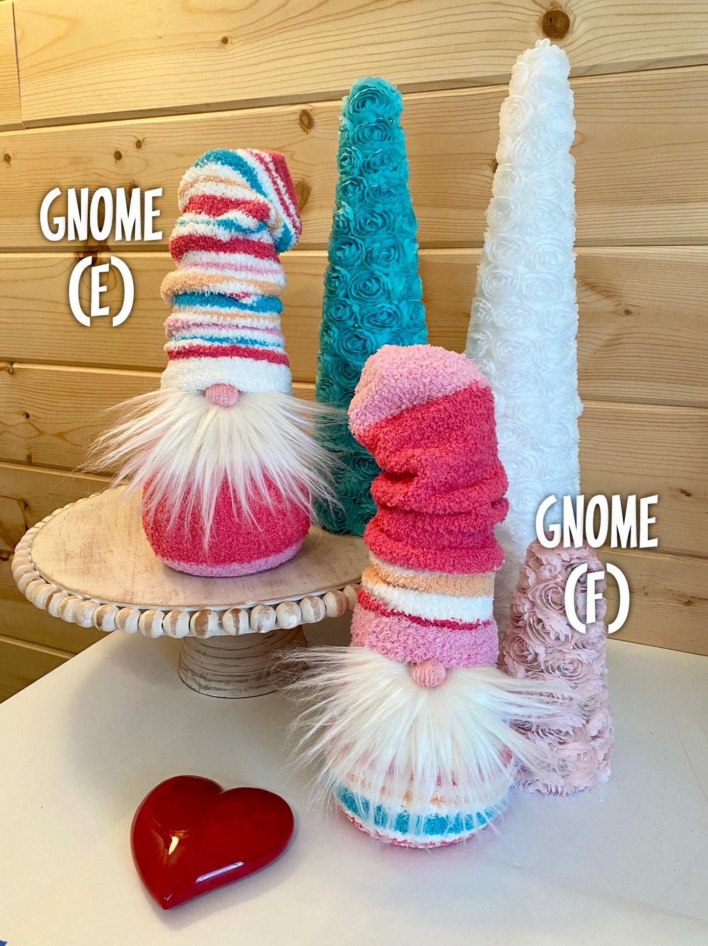 Handmade single GNOME Fuzzy Fuchsia Hat cozy cabin gnome decor Spring gnome centerpieces mantle decor rustic farmhouse gift a gnome a home