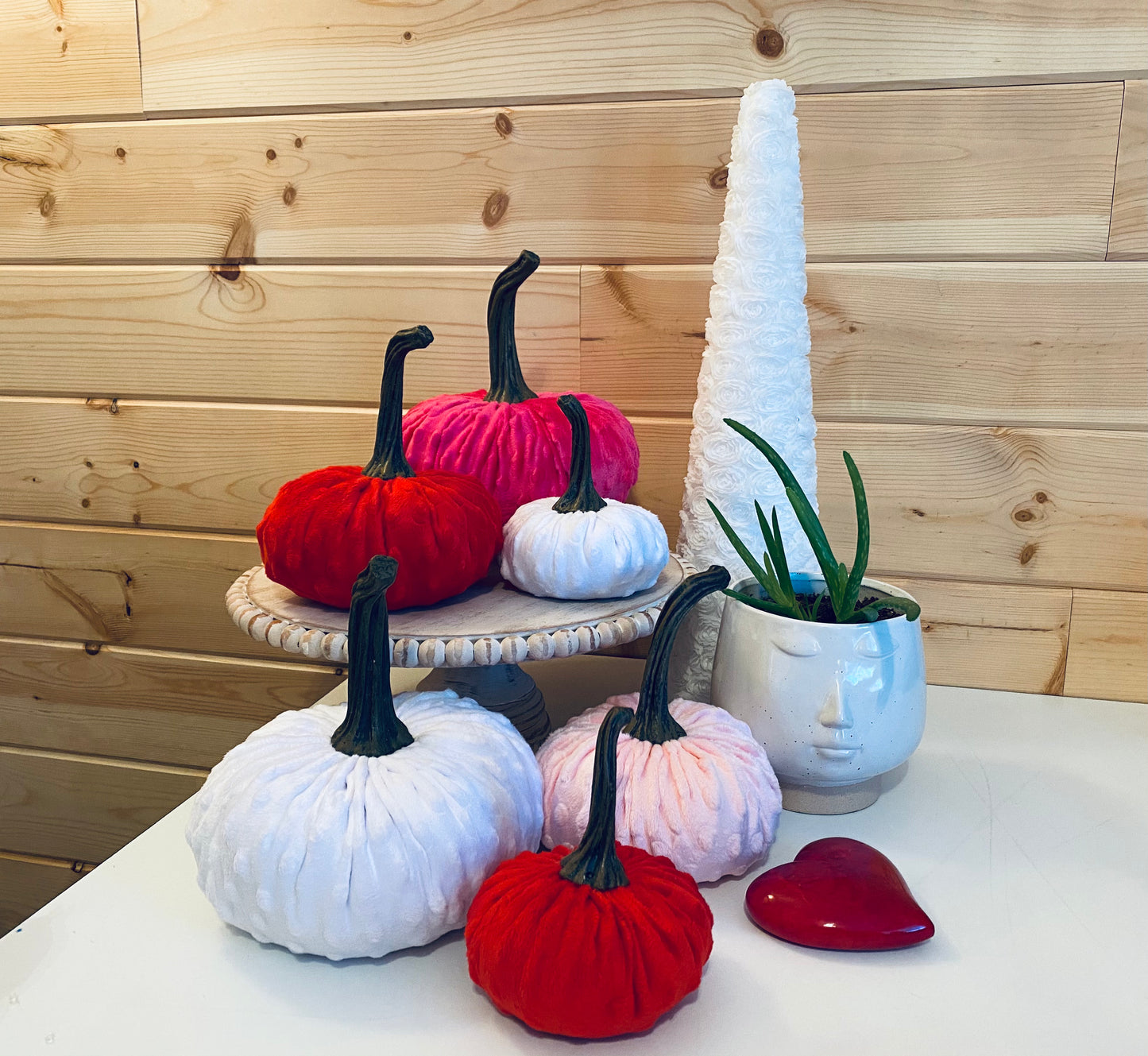 Decorative Rosette Cones Handcrafted Cone Tree Sets of 4 Wedding Reception Centerpieces Baby Shower Decor Photo Shoot Props Fancy Cones Decor