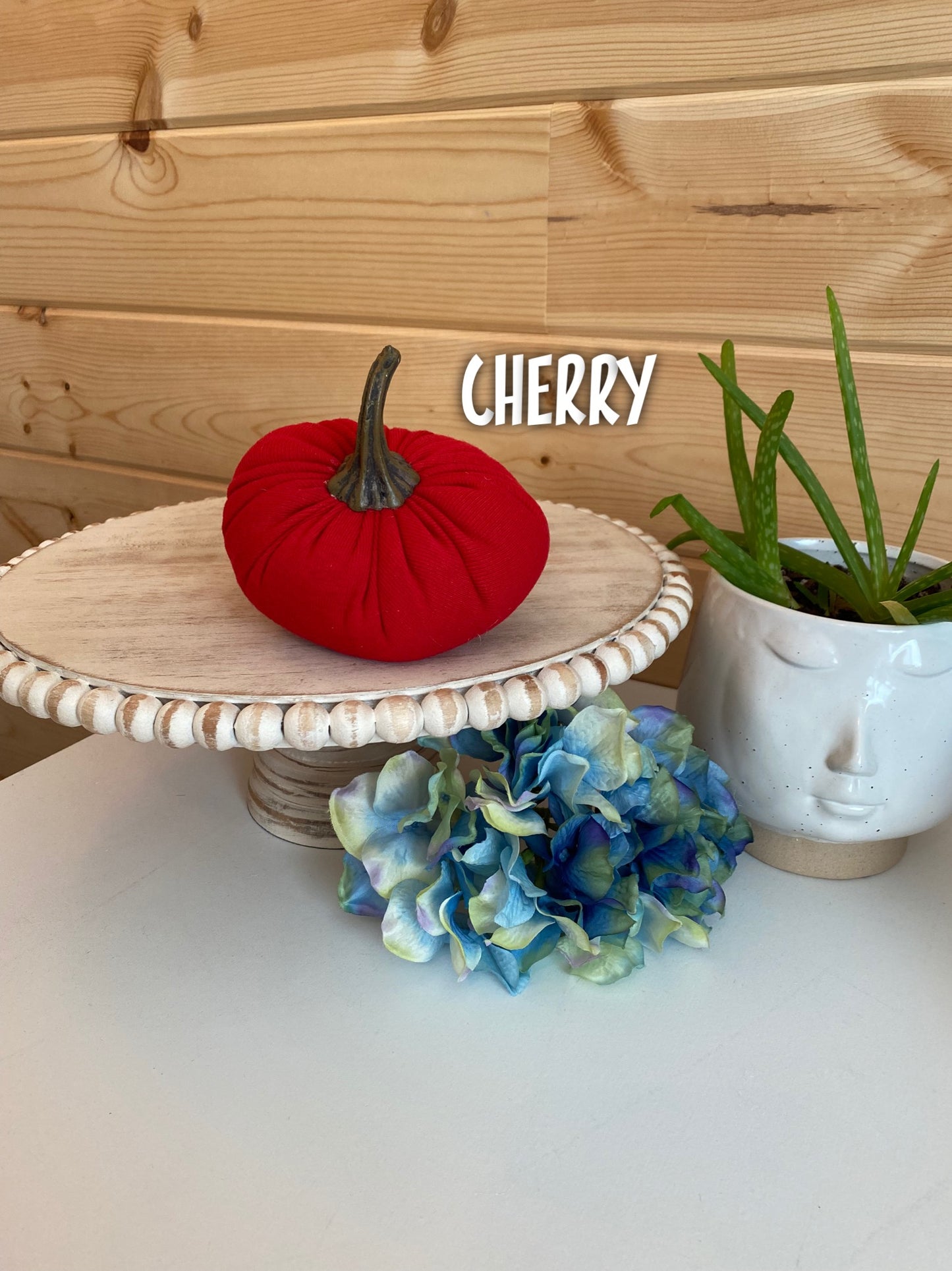 SMALL FABRIC PUMPKINS - POPSICLE FLAVOR COLORS