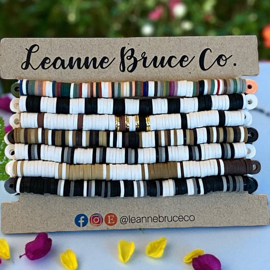 The LITTLE Sets COOL Tones ARM CANDY BRACELET COLLECTION - WHITE