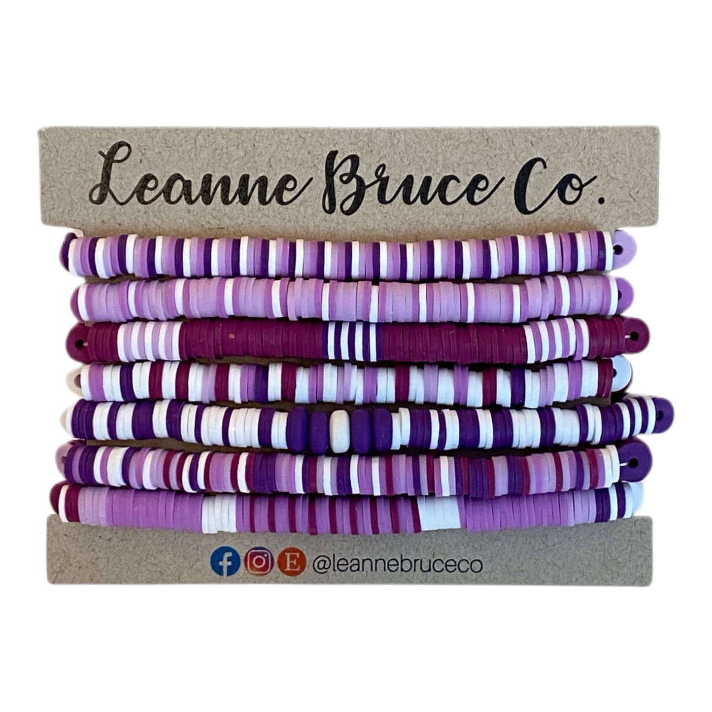 The LITTLE Sets COOL Tones ARM CANDY BRACELET COLLECTION - PURPLE