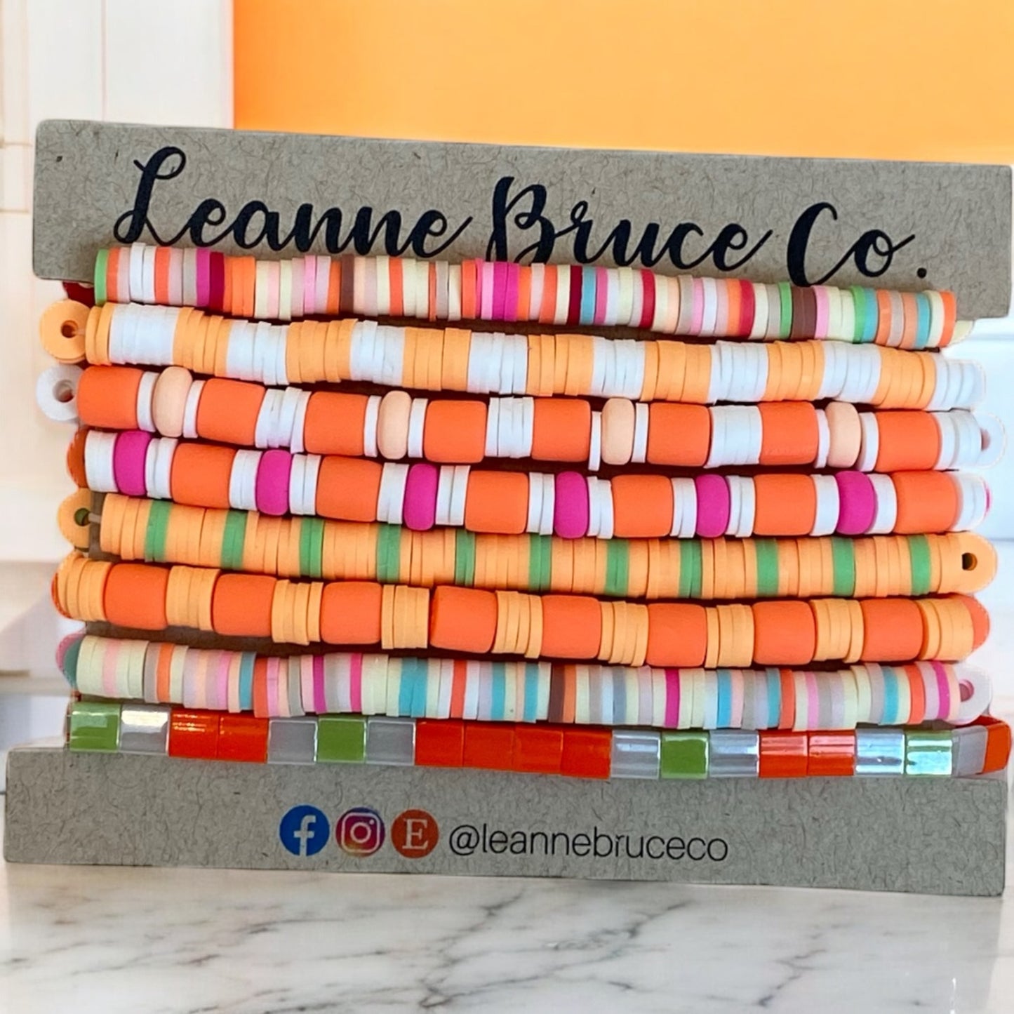 Bracelet Sets of 8 Stretchy Stack Bracelets COOL Tones and WARM Tones Jewelry Gift Set Arm Candy Bracelet Collection Chakra Layer Bracelets