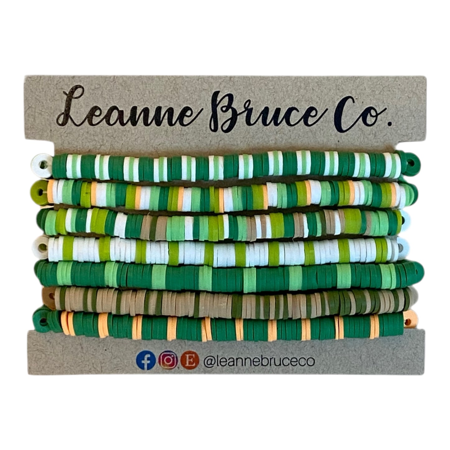 The LITTLE Sets COOL Tones ARM CANDY BRACELET COLLECTION - GREEN