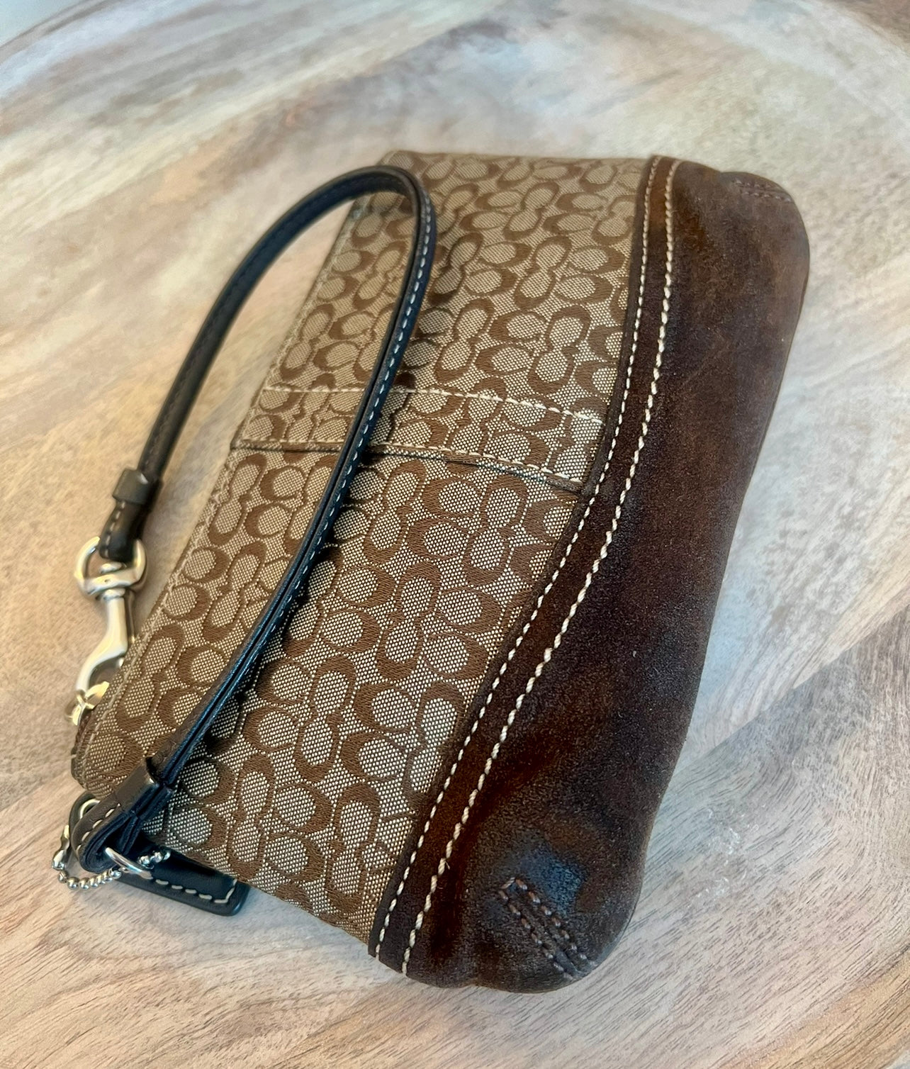 Coach deals vintage wristlet