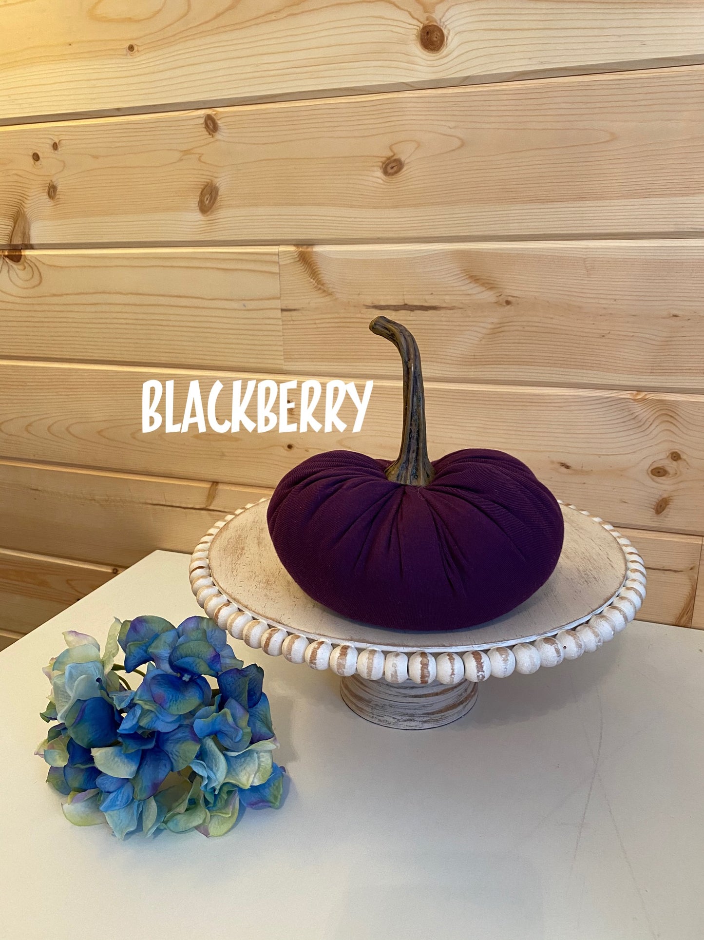 LARGE FABRIC PUMPKIN - POPSICLE FLAVOR COLORS