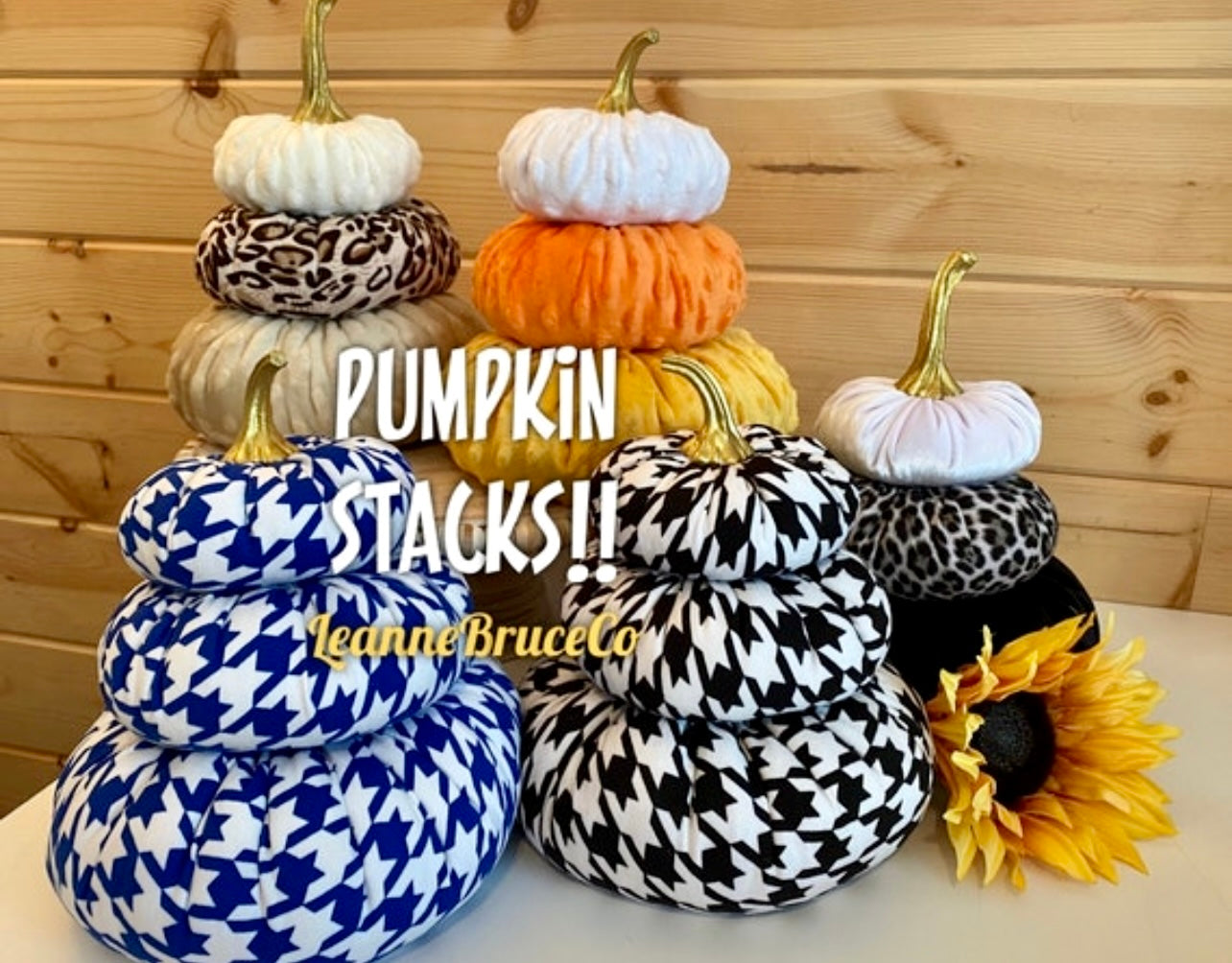 WHOLESALE TIERED PUMPKIN STACKS MINIMUM ORDER 24 TOTAL PUMPKINS