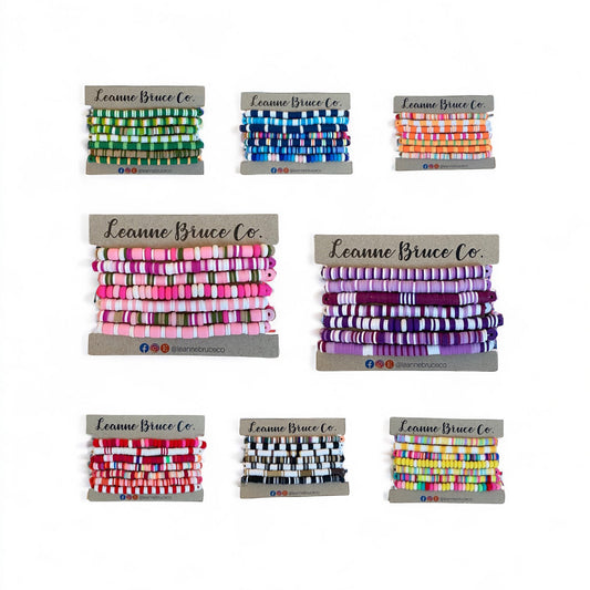 The LITTLE Sets Stretchy Stack Bracelets Arm Candy Collection MUST ORDER a TOTAL of 8 Sets
