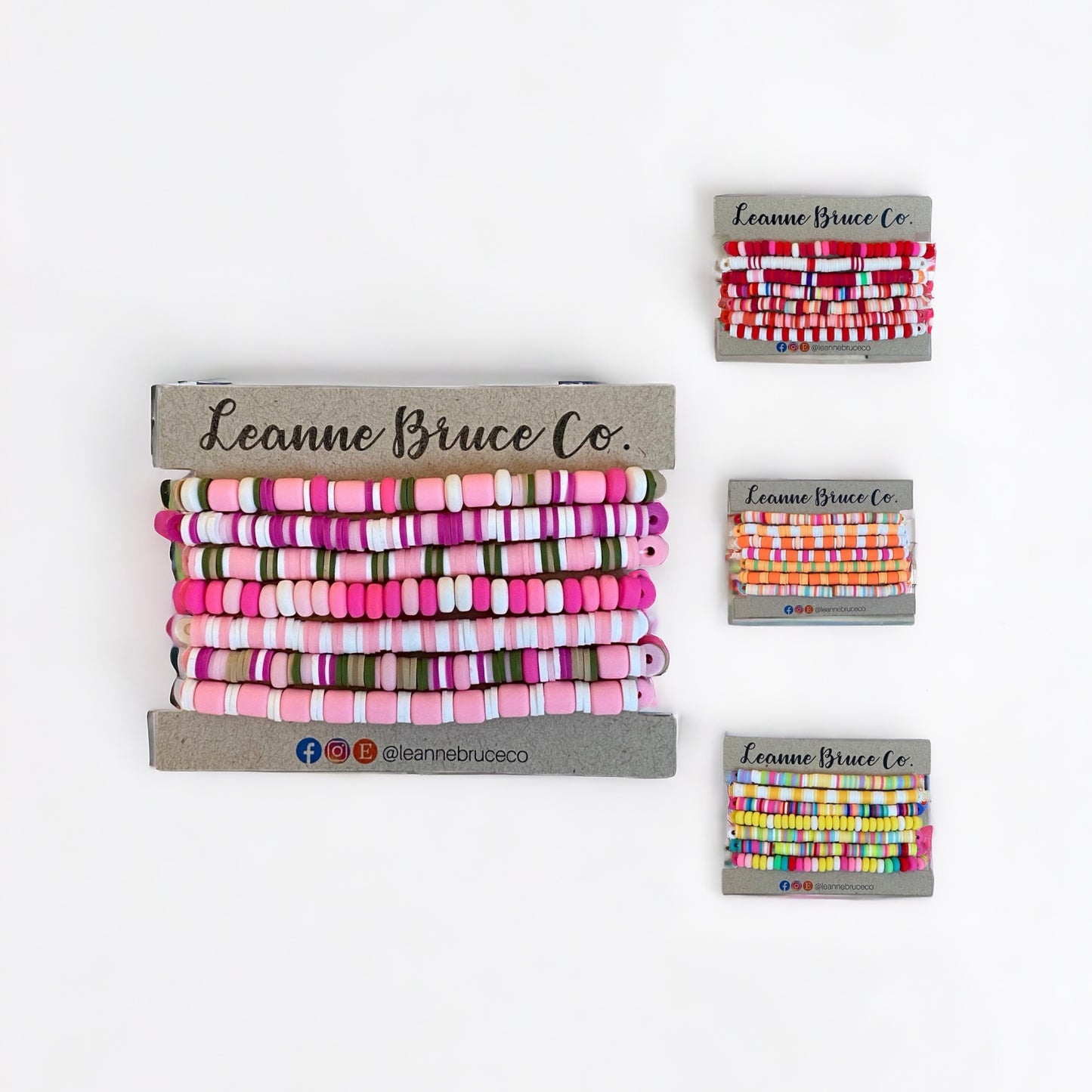 The LITTLE Sets WARM Tones ARM CANDY BRACELET COLLECTION - YELLOW