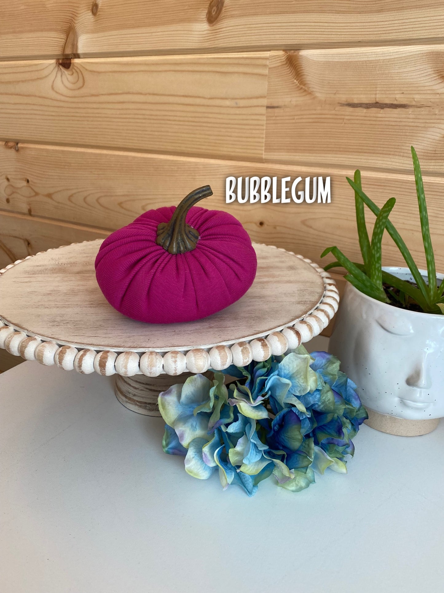 SMALL FABRIC PUMPKINS - POPSICLE FLAVOR COLORS