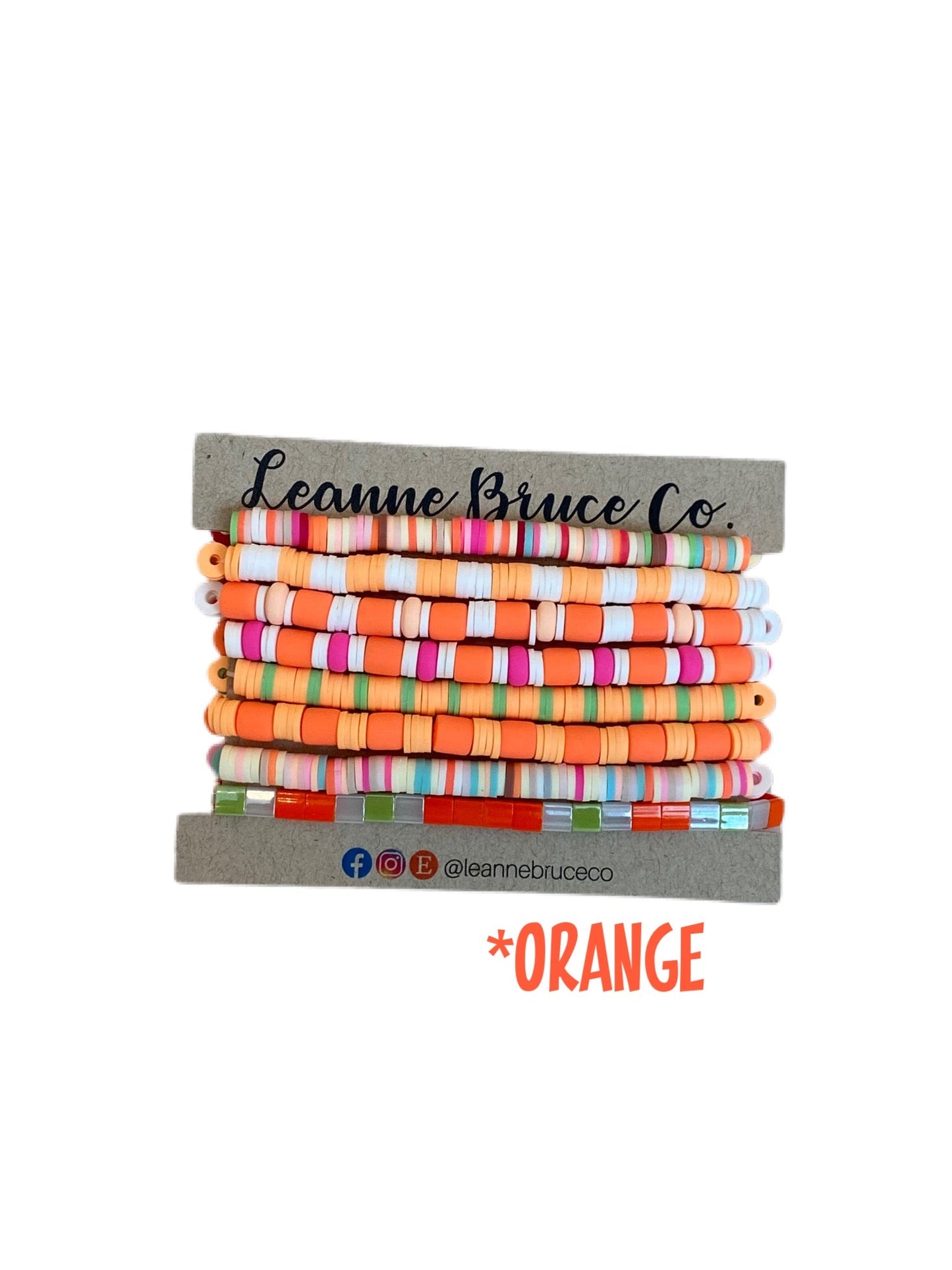 Bracelet Sets Stretchy Stack WARM TONES The BIG Sets Arm Candy Bracelet Collection Chakra Colors Gift Sets of 8