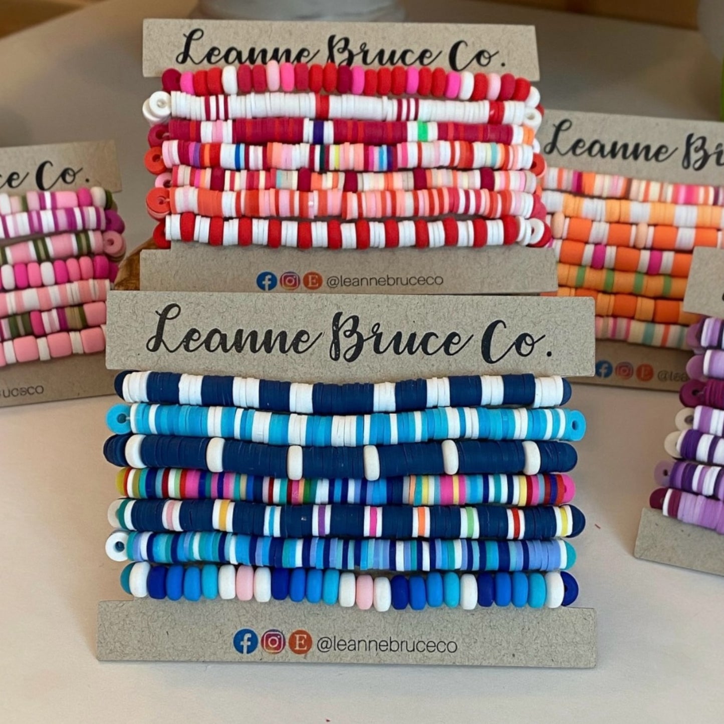 The LITTLE Sets COOL Tones ARM CANDY BRACELET COLLECTION - BLUE