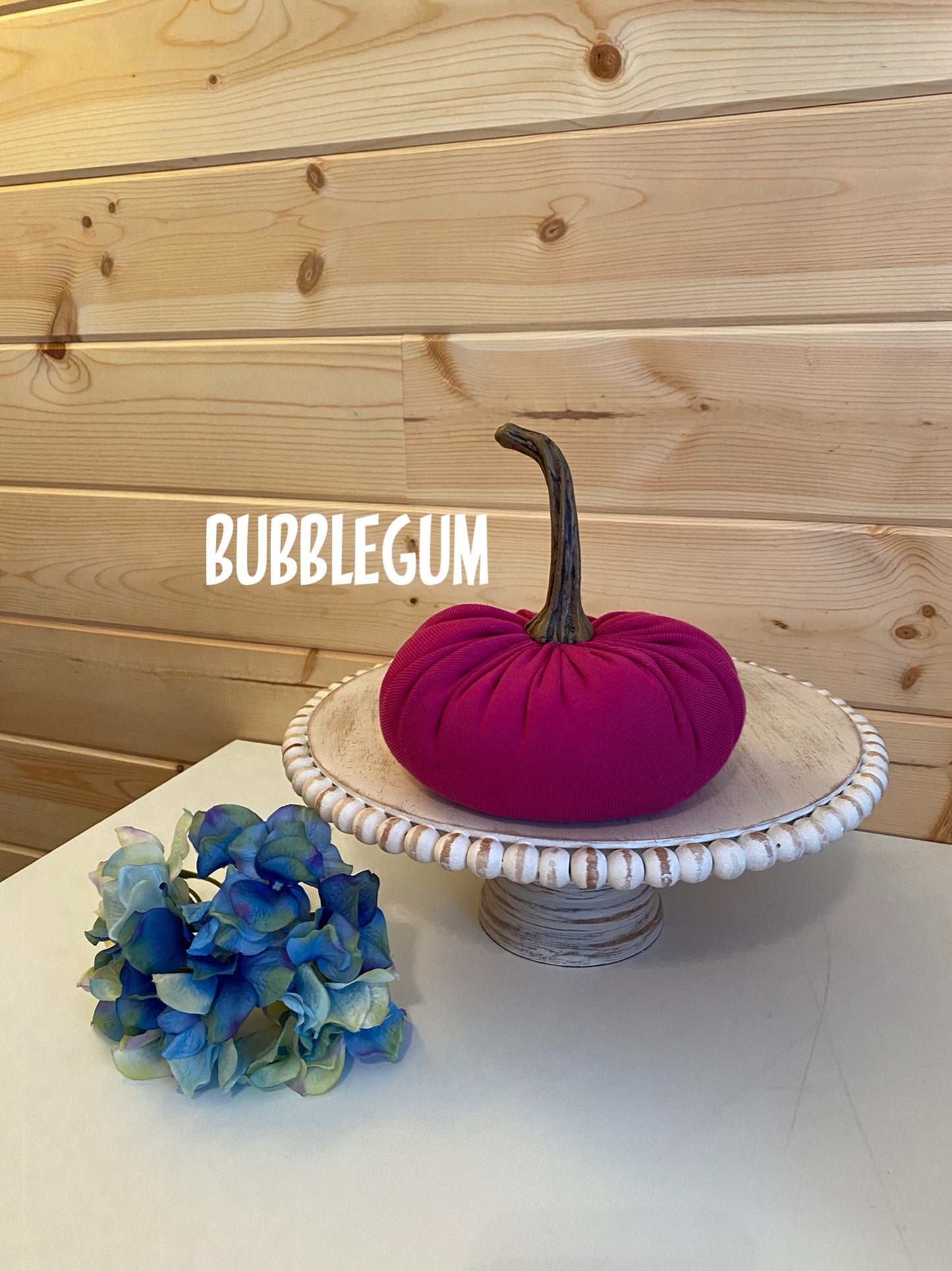 LARGE FABRIC PUMPKIN - POPSICLE FLAVOR COLORS