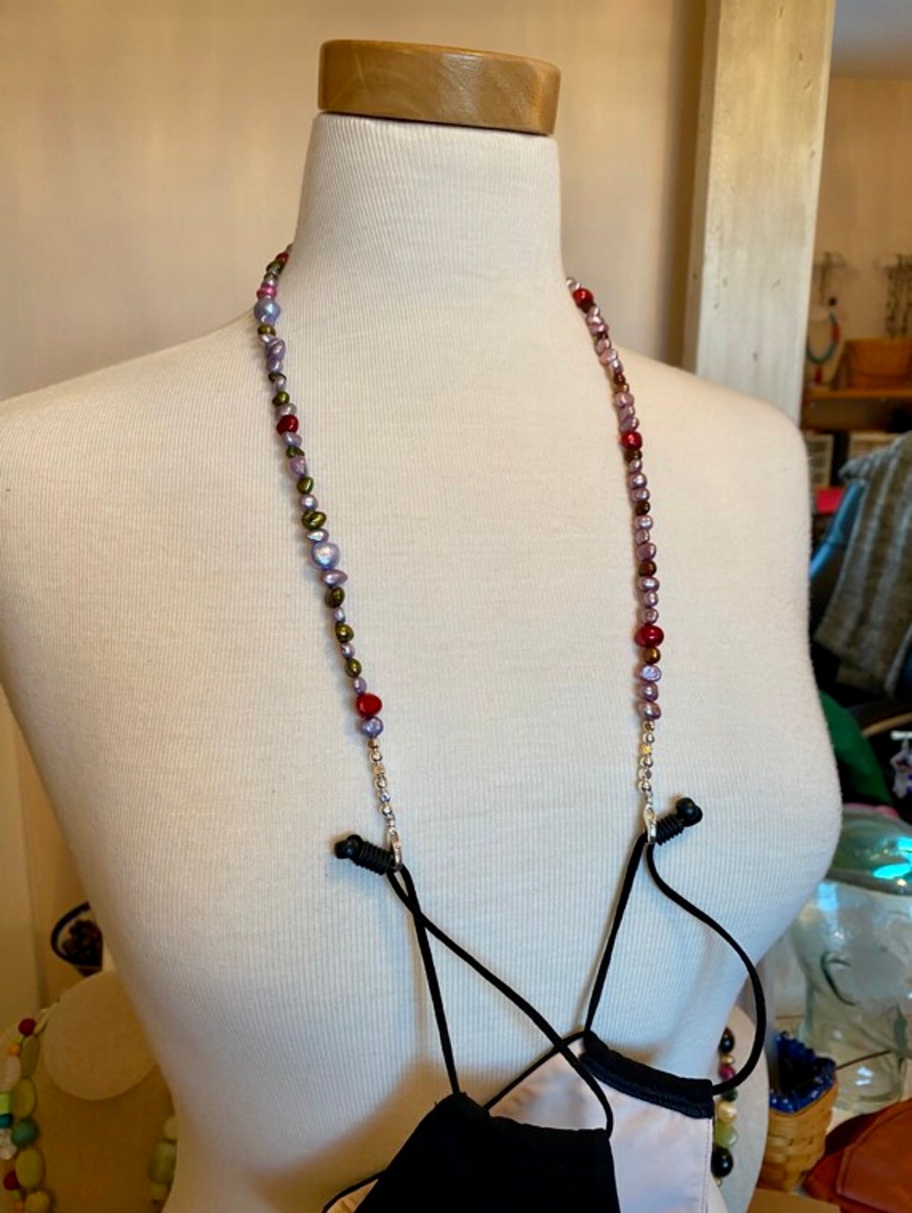 WHOLESALE/BULK PRICING HANDCRAFTED EYEGLASS SUNGLASSES LANYARD CHAINS BEADED FACE MASK CHAINS MUST ORDER 20 PIECES