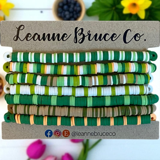 The LITTLE Sets COOL Tones ARM CANDY BRACELET COLLECTION - GREEN