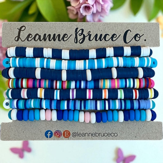 The LITTLE Sets COOL Tones ARM CANDY BRACELET COLLECTION - BLUE