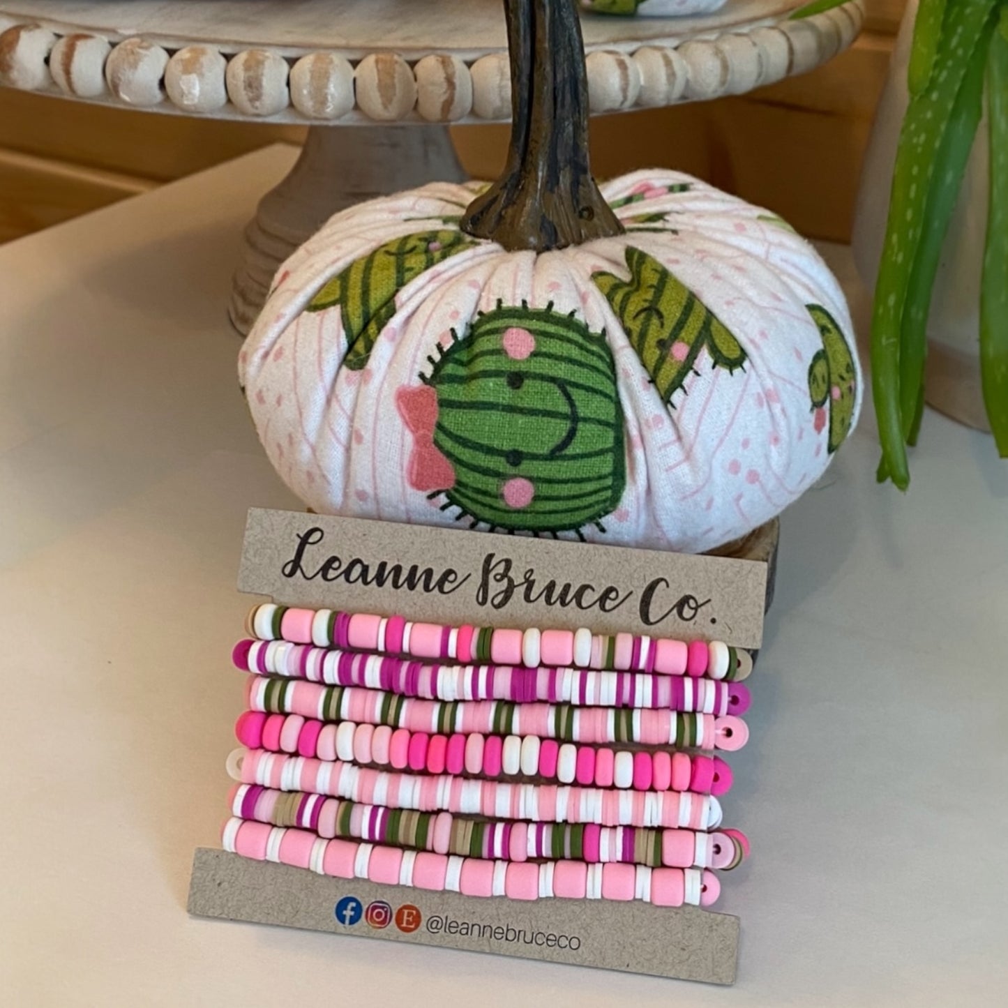 The LITTLE Sets WARM Tones ARM CANDY BRACELET COLLECTION - PINK